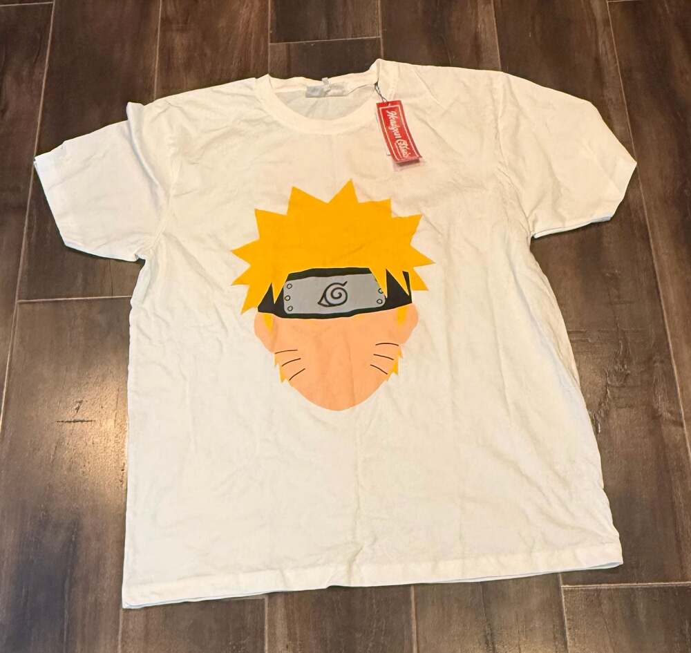 Headgear Classics Nostalgia Co. Naruto Uzumaki Graphic T-Shirt White XL